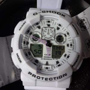 NEW G-Shock White Resin strap Chronograph